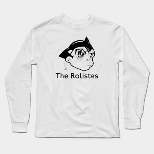 The Rolistes Podcast (Mighty Atom B&W) T-Shirt Long Sleeve T-Shirt